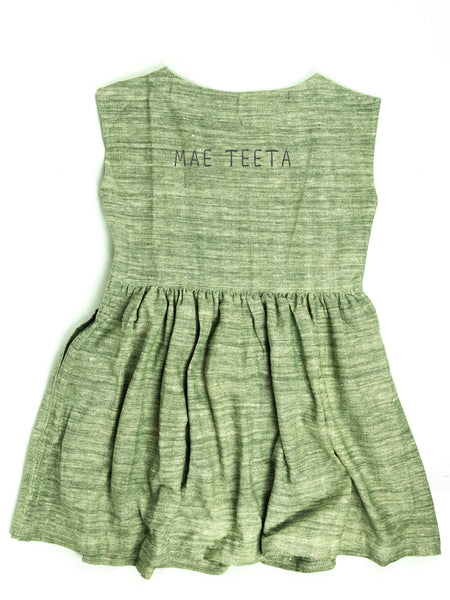 Flare Dress (Mango Green)