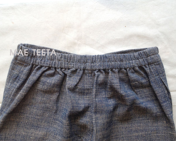 Natural Brown with Indigo Pant