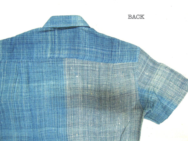 Light indigo HEMP shirt