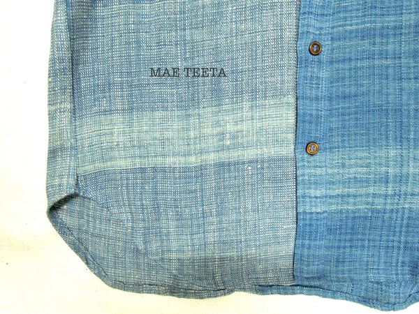 Light indigo HEMP shirt